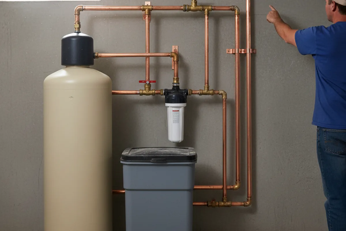 Whole-house water treatment system installed in Rescue